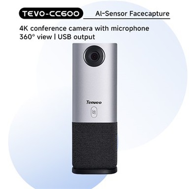 360 Degrees Ultra HD 4K Panoramic Video Conference Camera semua - dalam - satu kamera